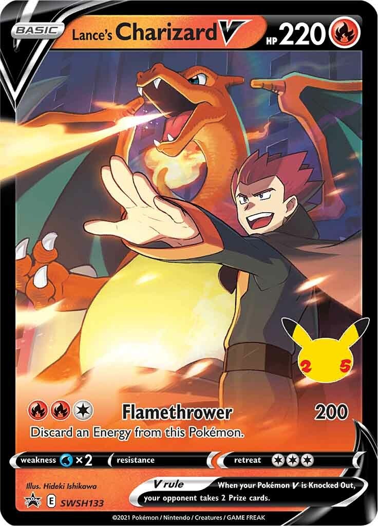Lance's Charizard V - SWSH133 [SWSD - 133]