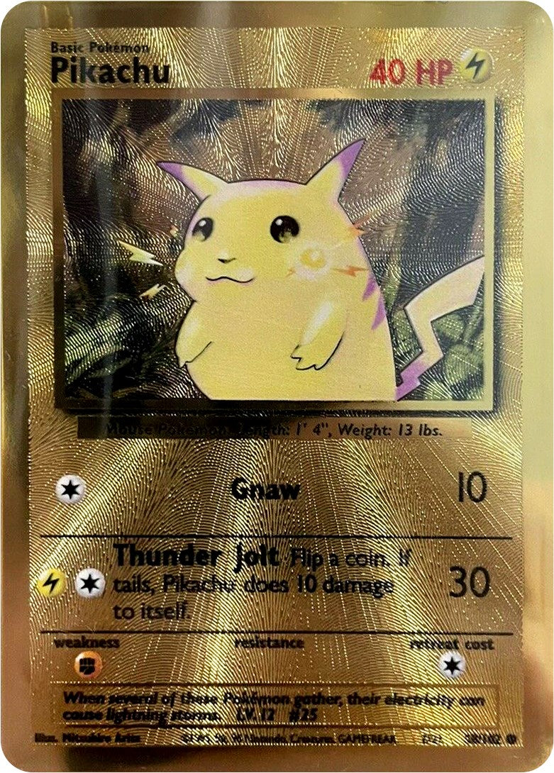 Pikachu - 58/102 (Celebrations Metal Card) [MCAP - 058/102]