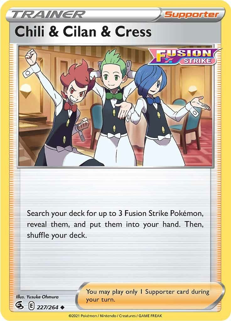 Chili & Cilan & Cress [SWSH08 - 227/264]