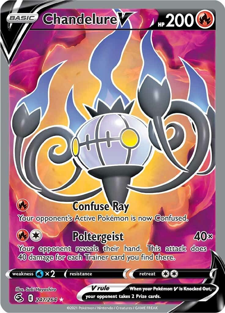 Chandelure V (Full Art) [SWSH08 - 247/264]