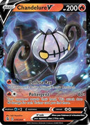 Chandelure V 039/264  - Holofoil SWSH08 Fusion Strike - Ultra Rare