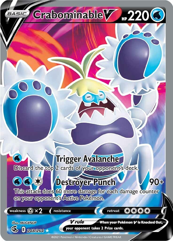 Crabominable V Full Art [SWSH08 - 248/264]