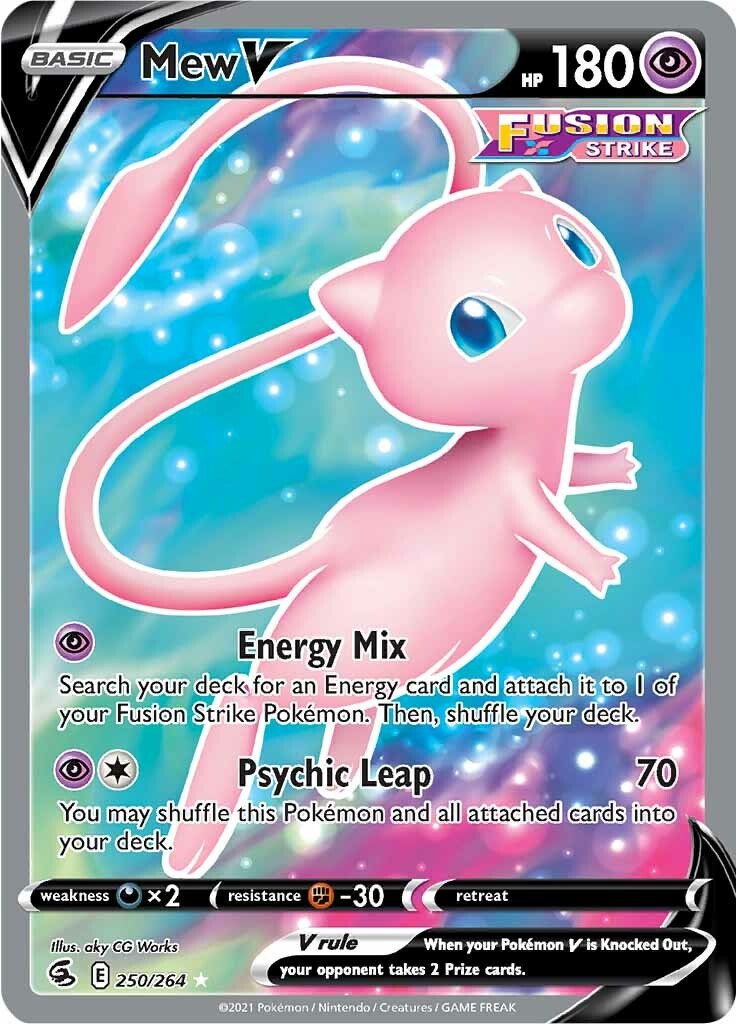 Mew V Full Art [SWSH08 - 250/264]