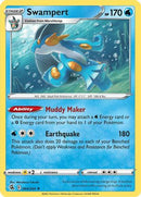 Swampert 064  - Reverse Holofoil SWSH08 Fusion Strike - Holo Rare