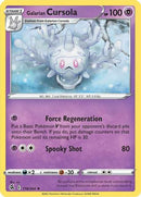 Galarian Cursola 118/264  SWSH08 Fusion Strike - Rare