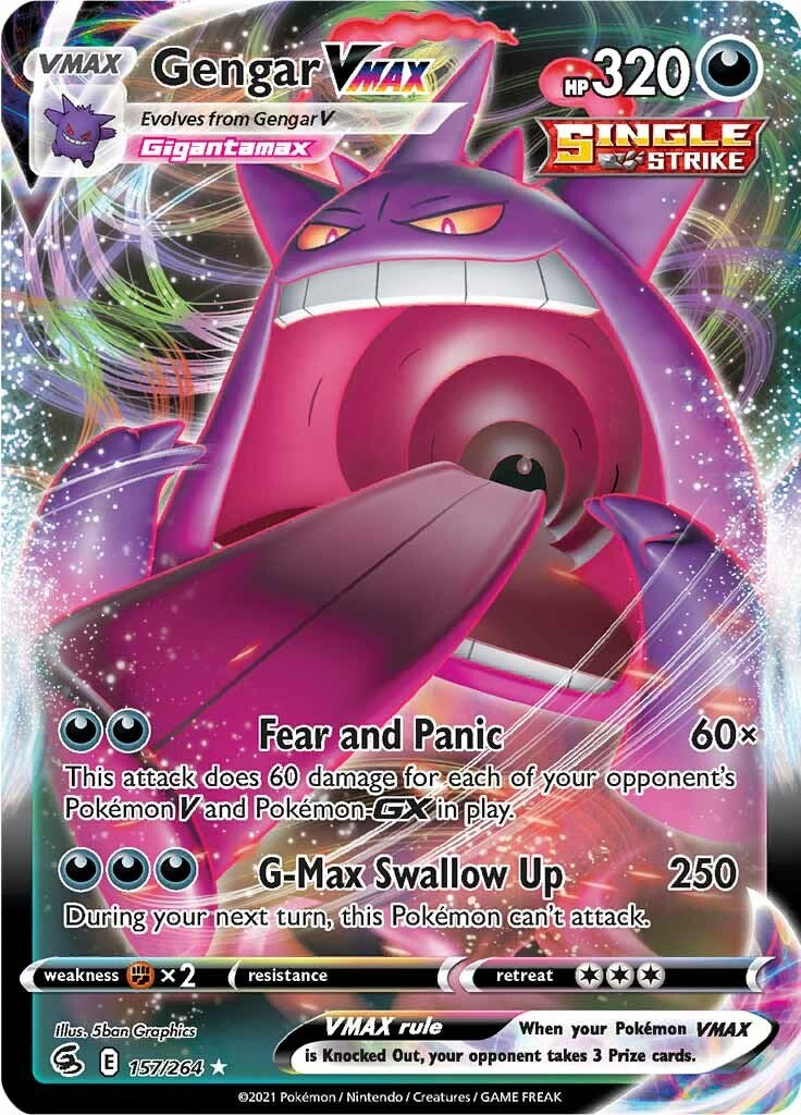 Gengar VMAX [SWSH08 - 157]