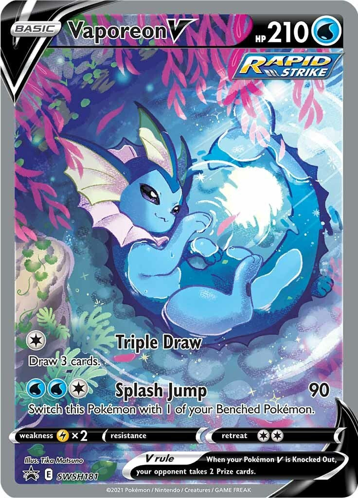 Vaporeon V - SWSH181 [SWSD - SWSH181]