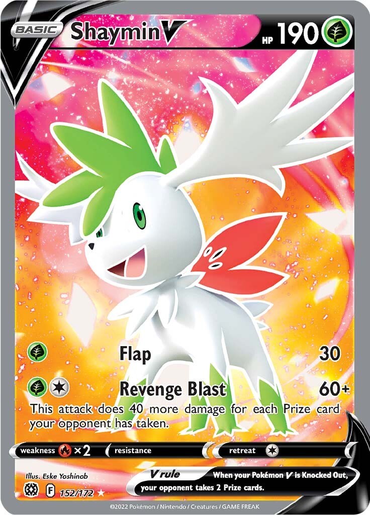 Shaymin V Full Art [SWSH09 - 152/172]