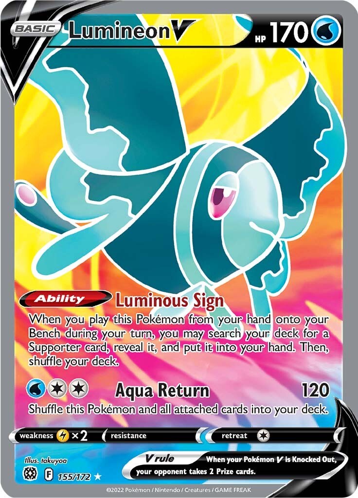 Lumineon V (Full Art) [SWSH09 - 155/172]