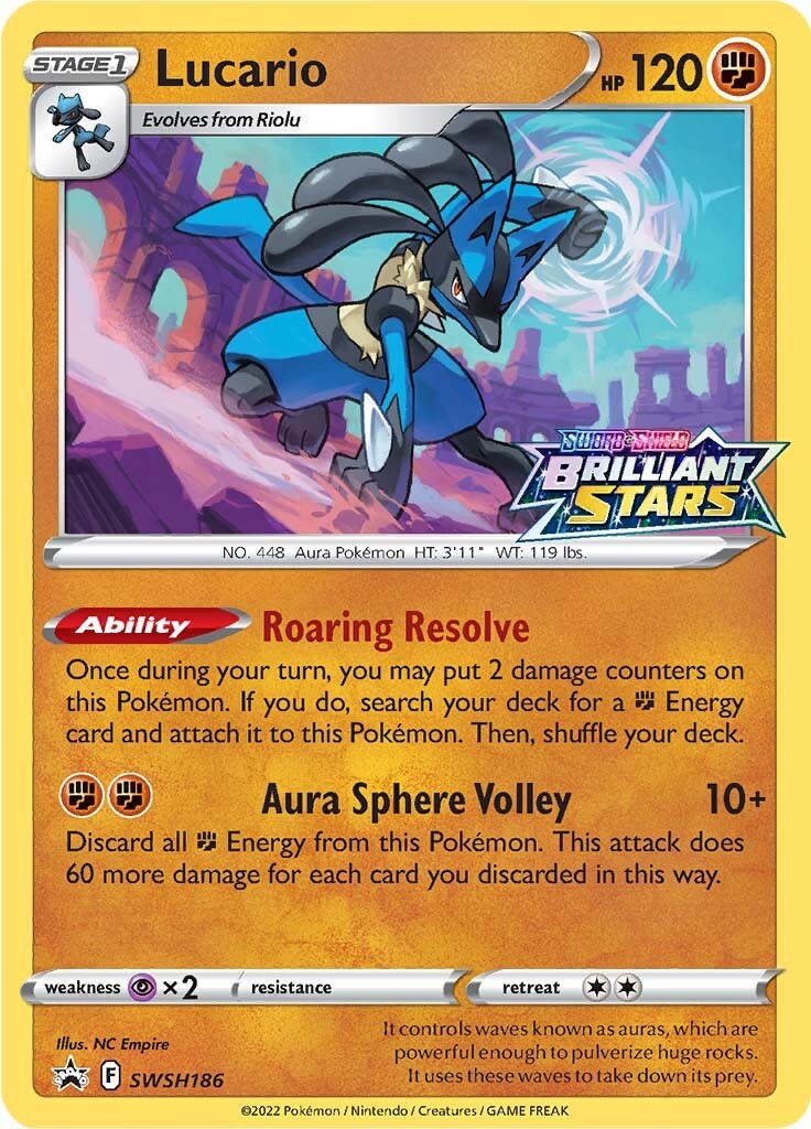Lucario - SWSH186 [SWSD - 186]