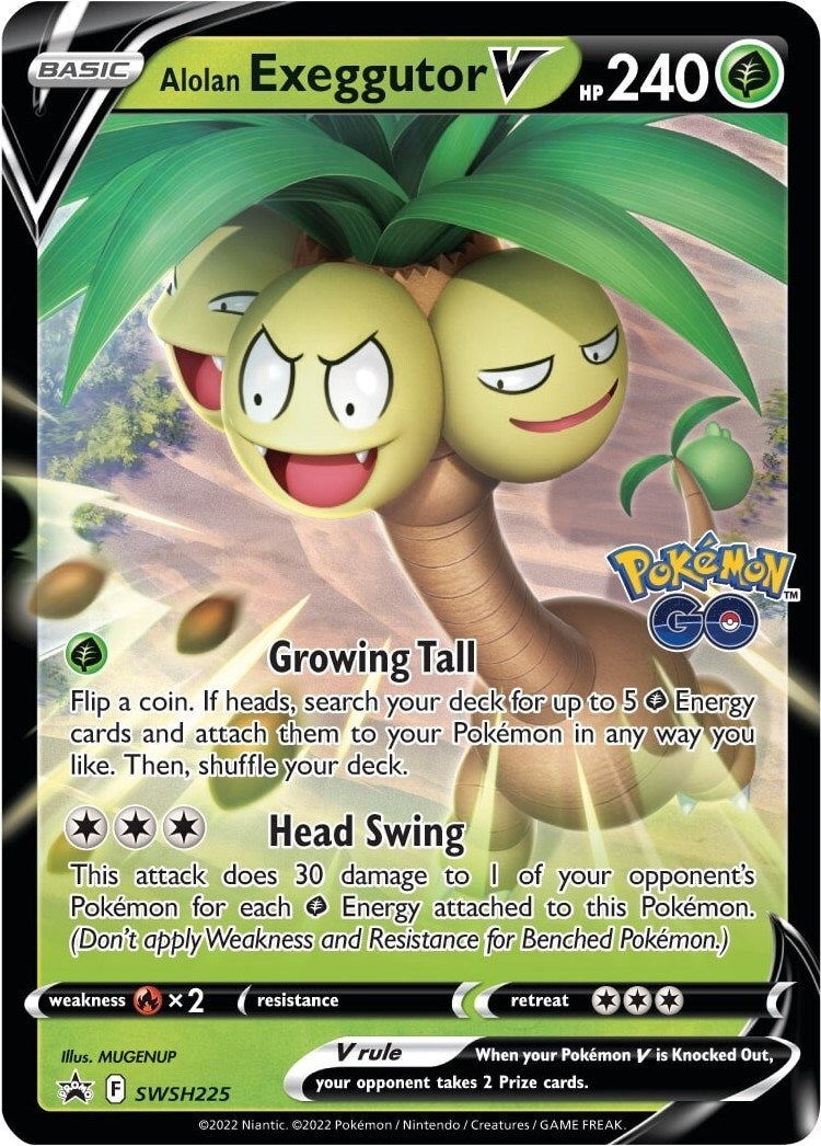 Alolan Exeggutor V - SWSH225 [SWSD - 225]