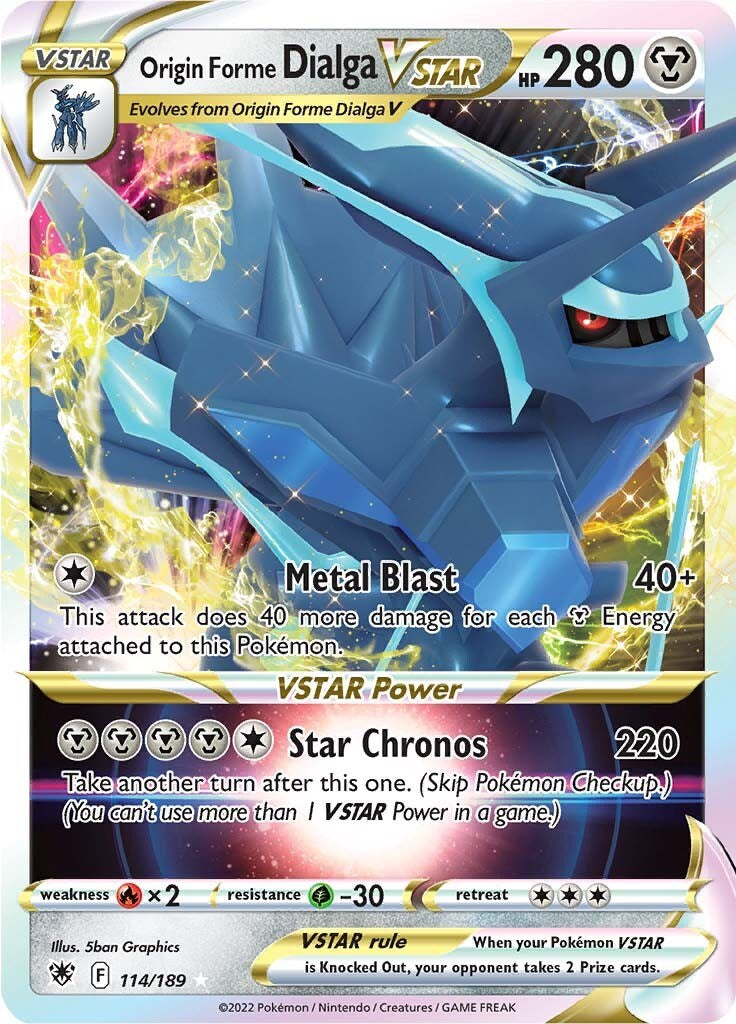 Origin Forme Dialga VSTAR [SWSH10 - 114]