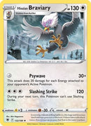 Hisuian Braviary 132/189  - Reverse Holofoil SWSH10 Astral Radiance - Rare