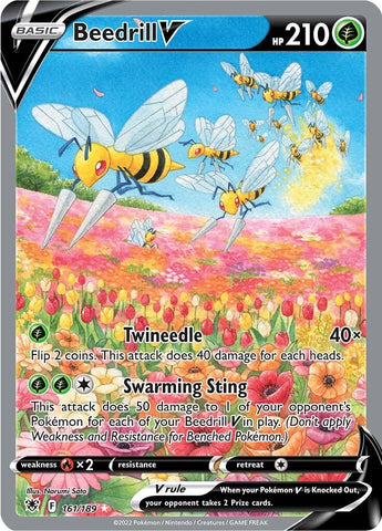 Beedrill V (Alternate Full Art) [SWSH10 - 161/189]