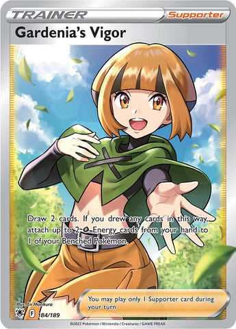 Gardenia's Vigor (Full Art) [SWSH10 - 184/189]