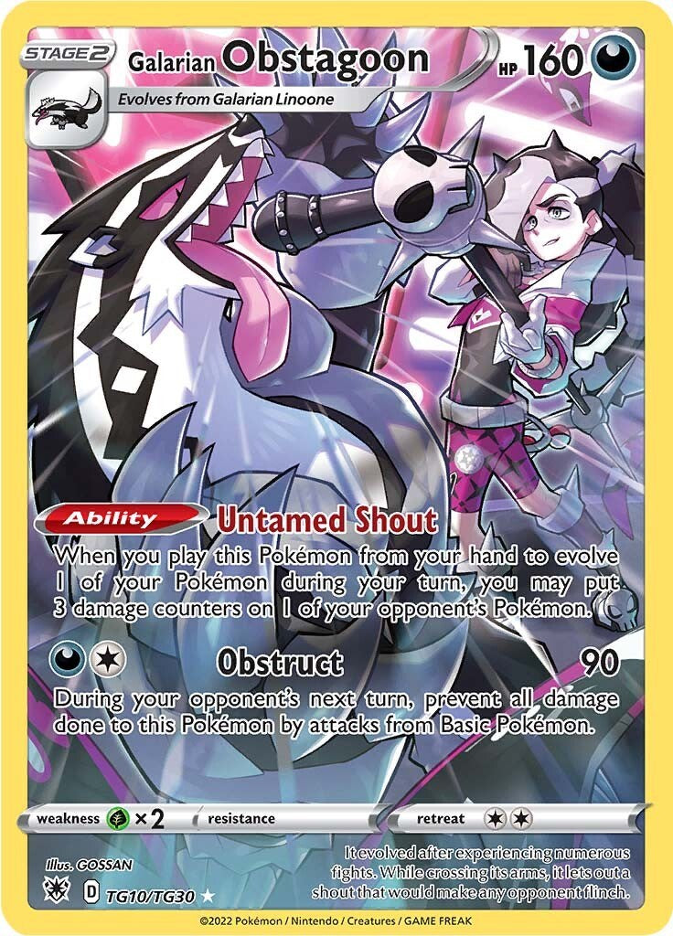 Galarian Obstagoon [SWSH10:TG - 030]