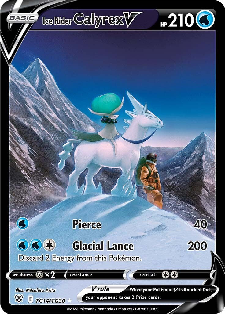 Ice Rider Calyrex V [SWSH10:TG - 030]