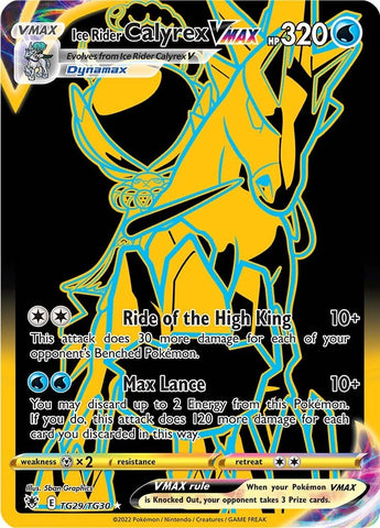 Ice Rider Calyrex VMAX (Secret) [SWSH10:TG - TG29/TG30]