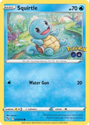 Squirtle 015/078  - Reverse Holofoil Pokemon GO - Common