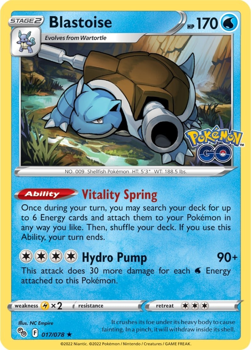 Blastoise [PGO - 017/078]