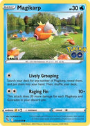 Magikarp 021  - Reverse Holofoil Pokemon GO - Common