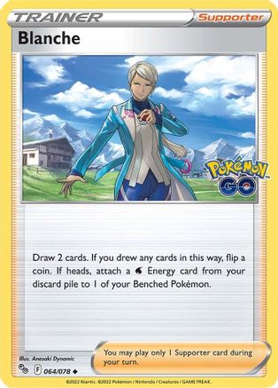 Blanche 064/078  Pokemon GO - Uncommon