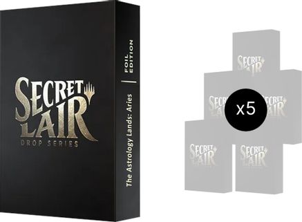 Secret Lair: Astrology Lands (Aries) Bundle - Traditional Foil Edition