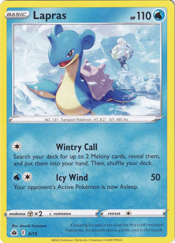 Lapras - 6/15 [MCD22 - 006/015]