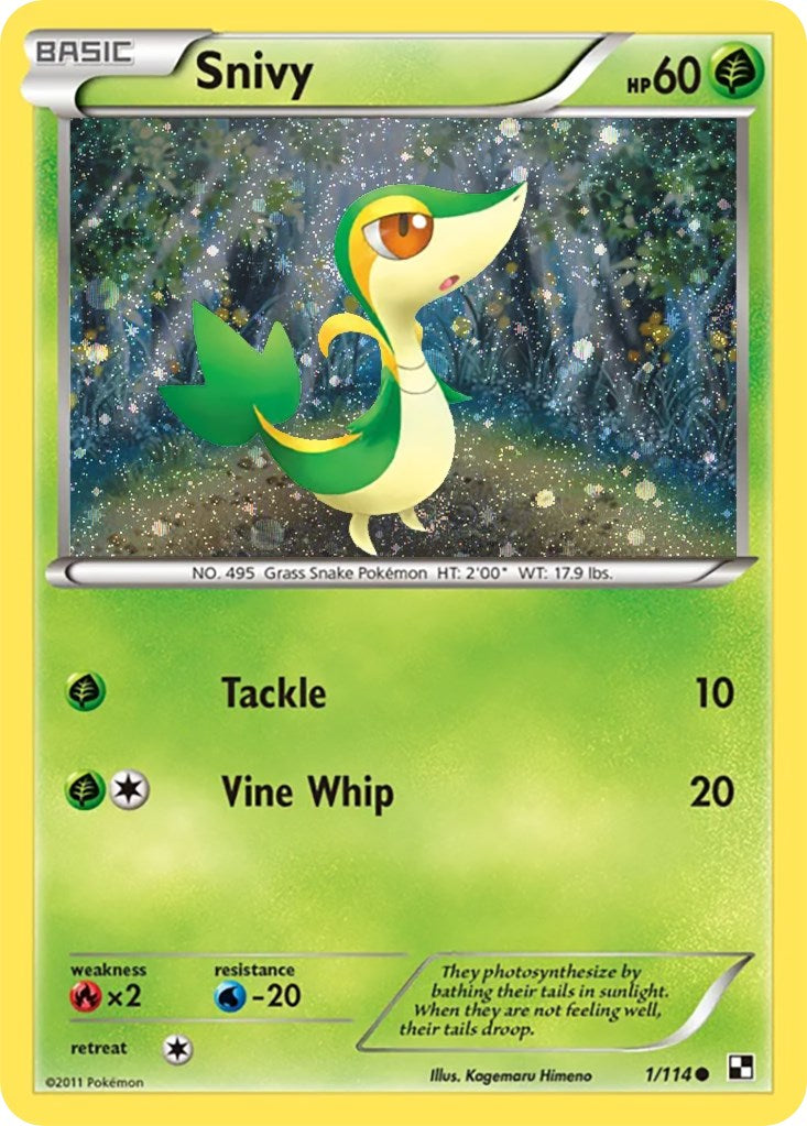 Snivy Cosmos Holo [MCAP - 001/114]