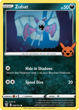 Zubat 089/163  Trick or Trade BOOster Bundle - Promo