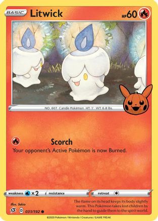 Litwick 031/192  Trick or Trade BOOster Bundle - Promo