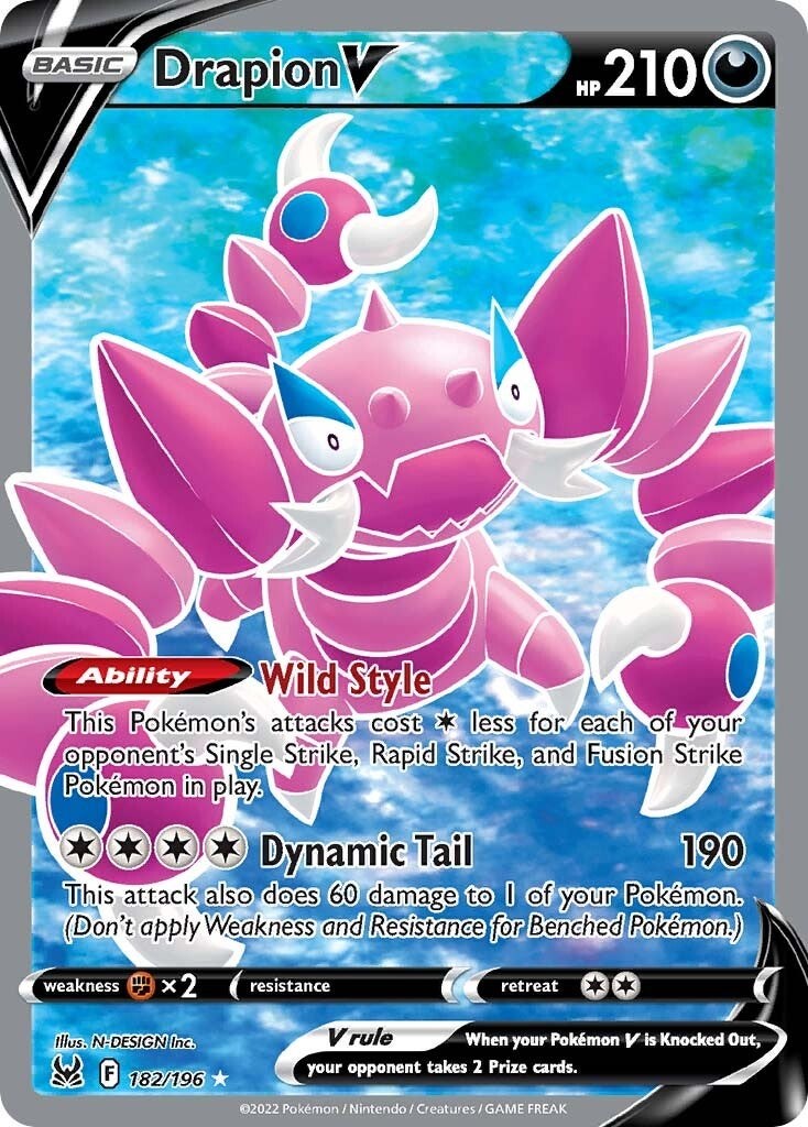 Drapion V (Full Art) [SWSH11 - 182/196]