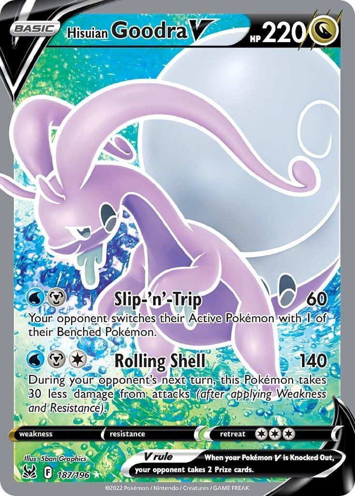 Hisuian Goodra V (Full Art) [SWSH11 - 187/196]