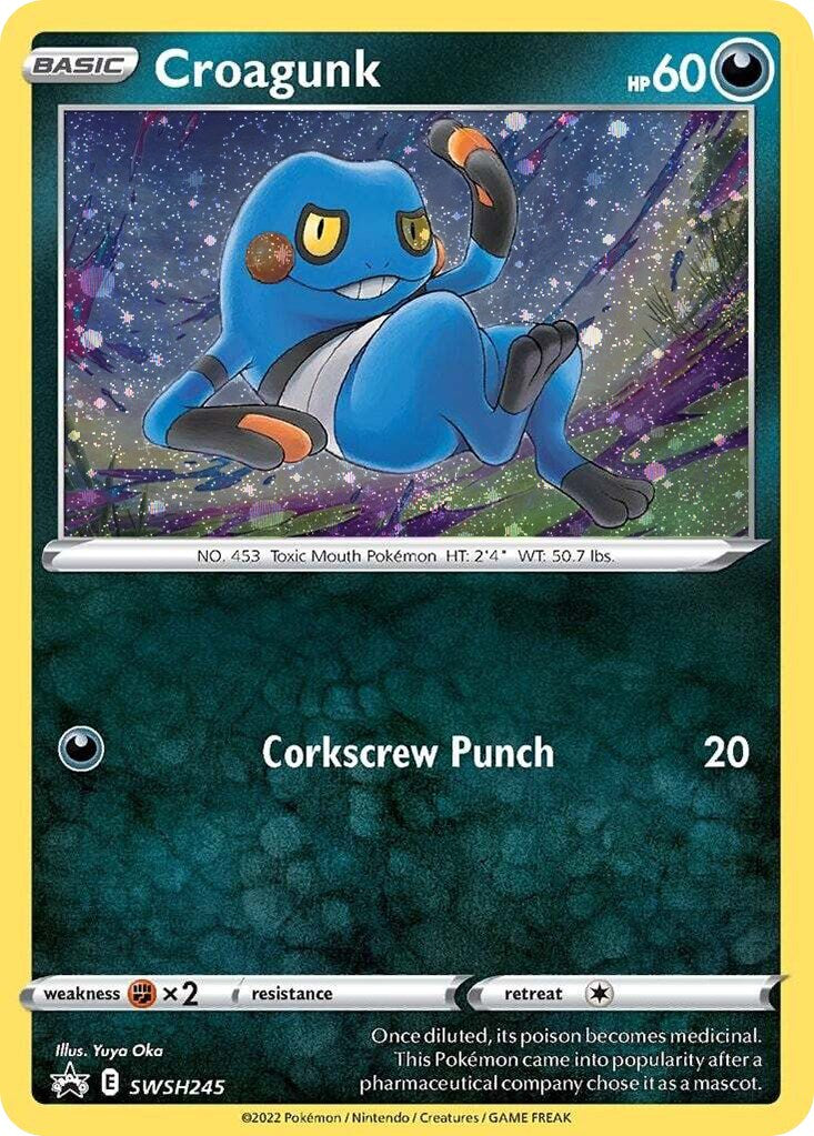 Croagunk Cosmos Holo [SWSD - 245]