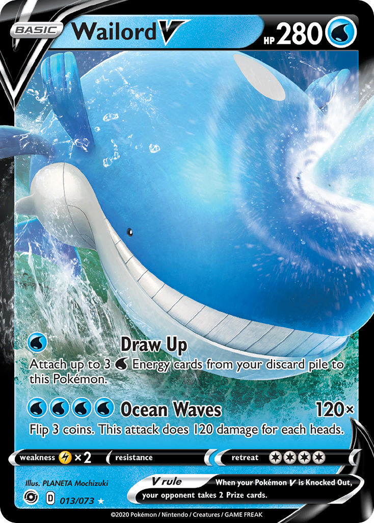 Wailord V (013/073) [Sword & Shield: Champion's Path]