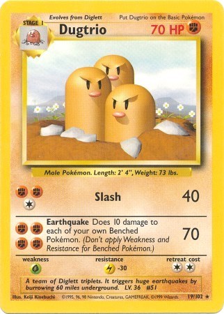 Dugtrio [BS - 019/102]