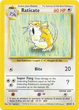 Raticate [BS - 040/102]