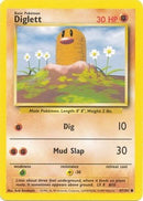 Diglett 047/102  Base Set - Common