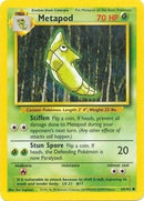 Metapod 054  Base Set - Common