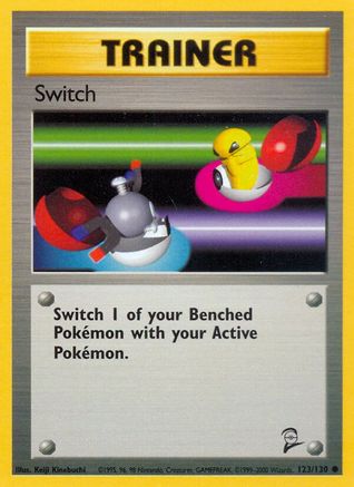 Switch 123/130  Base Set 2 - Common