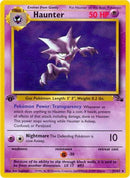 Haunter (21) 021  - 1st Edition Fossil - Rare