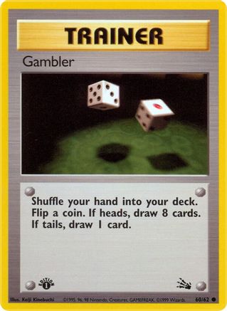 Gambler 060  - Unlimited Fossil - Common