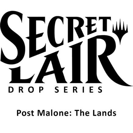 Secret Lair x Post Malone: The Lands - Non-Foil Edition