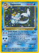 Vaporeon (12) 012/64  - Unlimited Holofoil Jungle - Holo Rare