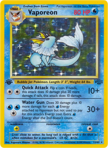 Vaporeon (12) [JU - 12/64]