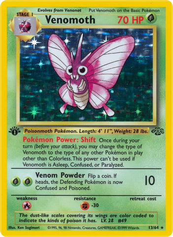 Venomoth (13) [JU - 13/64]