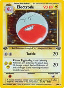 Electrode (2) 002  - 1st Edition Holofoil Jungle - Holo Rare