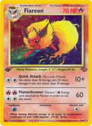 Flareon (3) 003  - 1st Edition Holofoil Jungle - Holo Rare