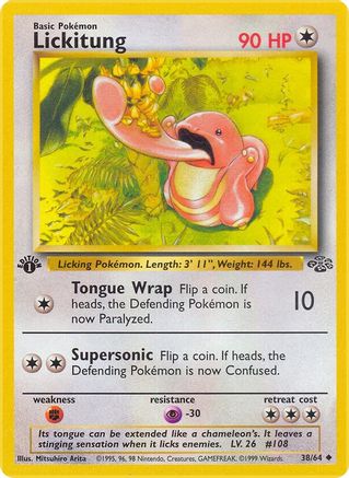 Lickitung 038/64  - Unlimited Jungle - Uncommon