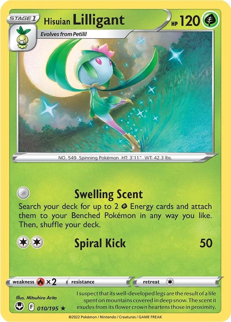 Hisuian Lilligant [SWSH12 - 010/195]